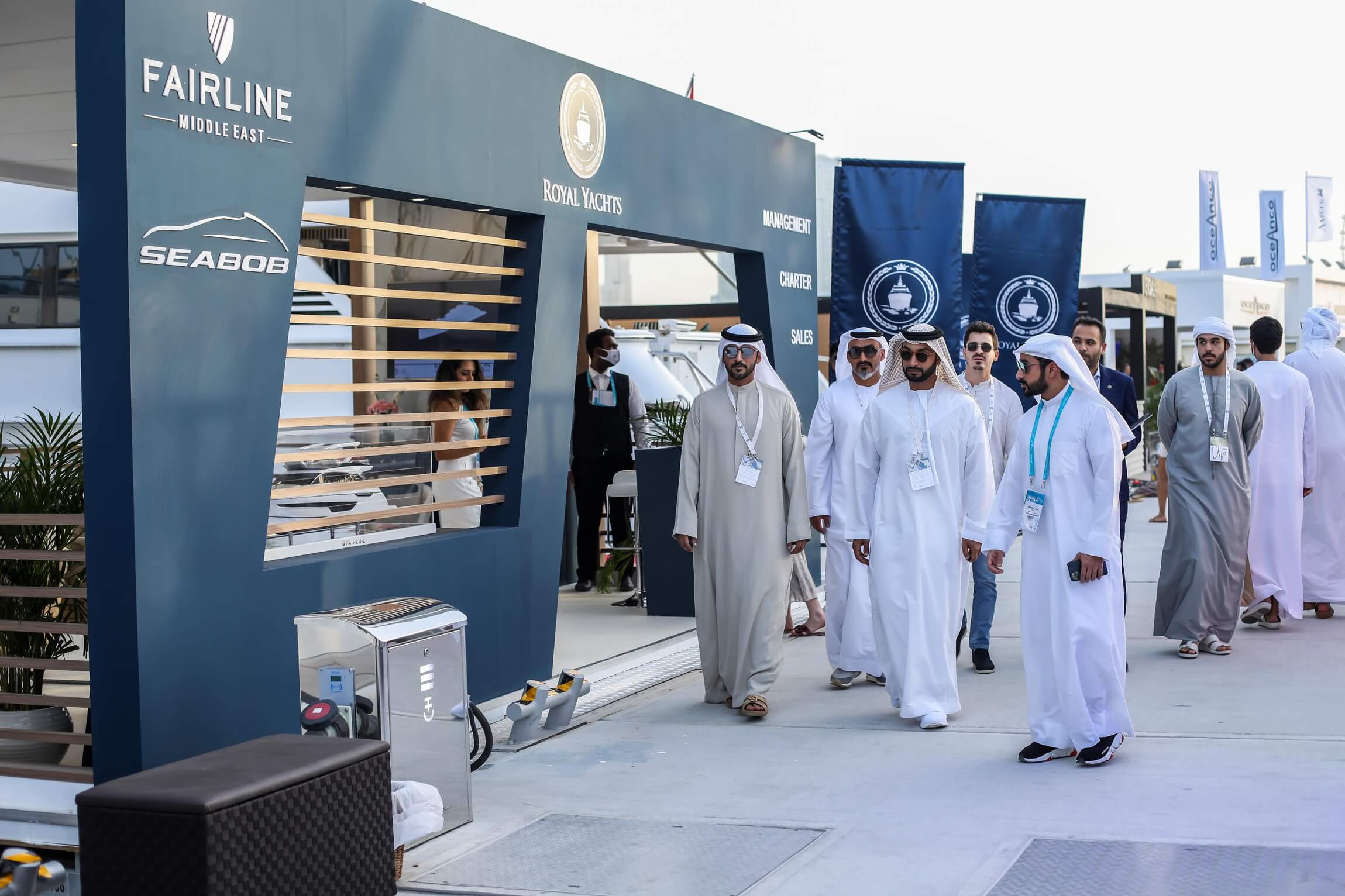 An Eventful Week for Royal Yachts at Dubai International Boat Show 2022