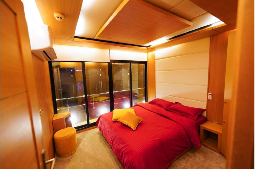 Stealth Yacht Bedroom